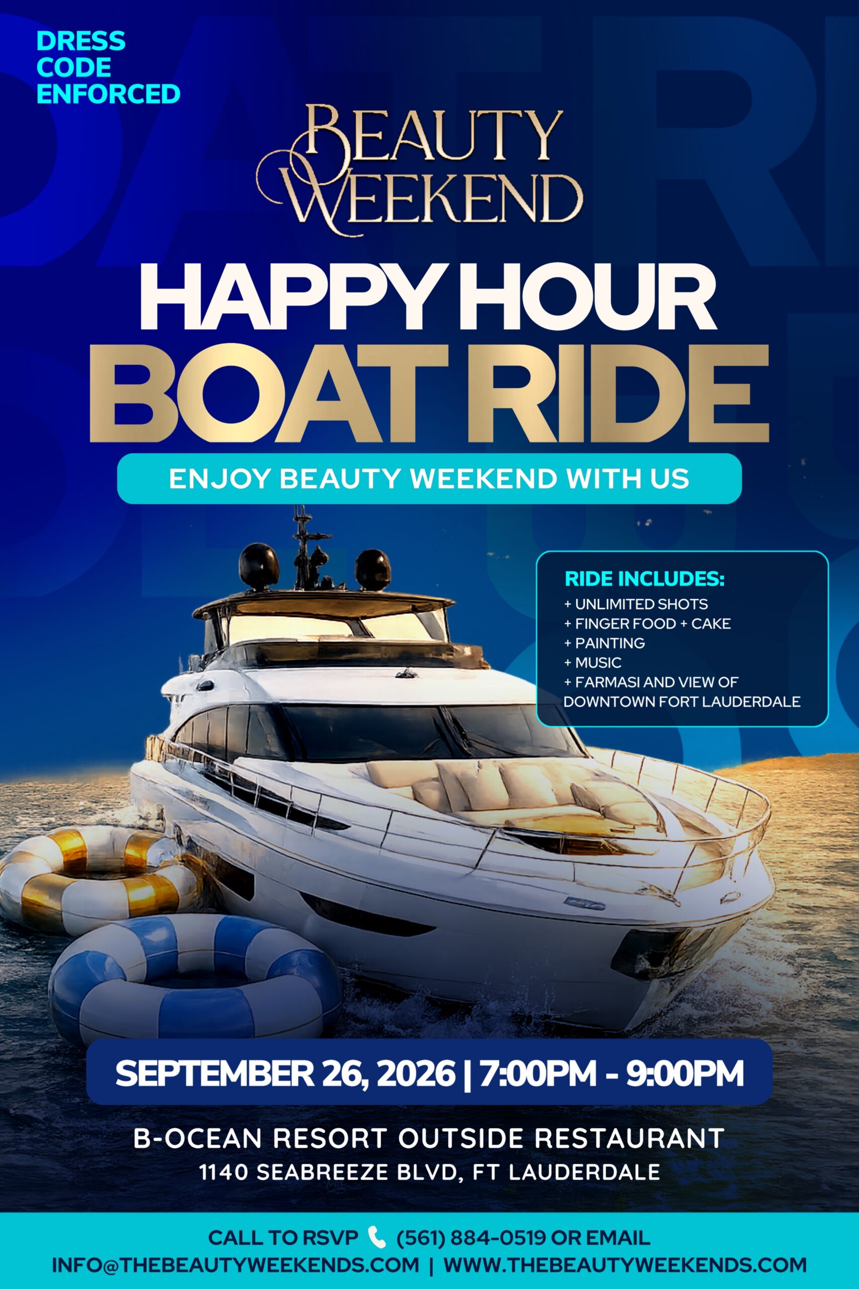 Happy Hour Boat Ride